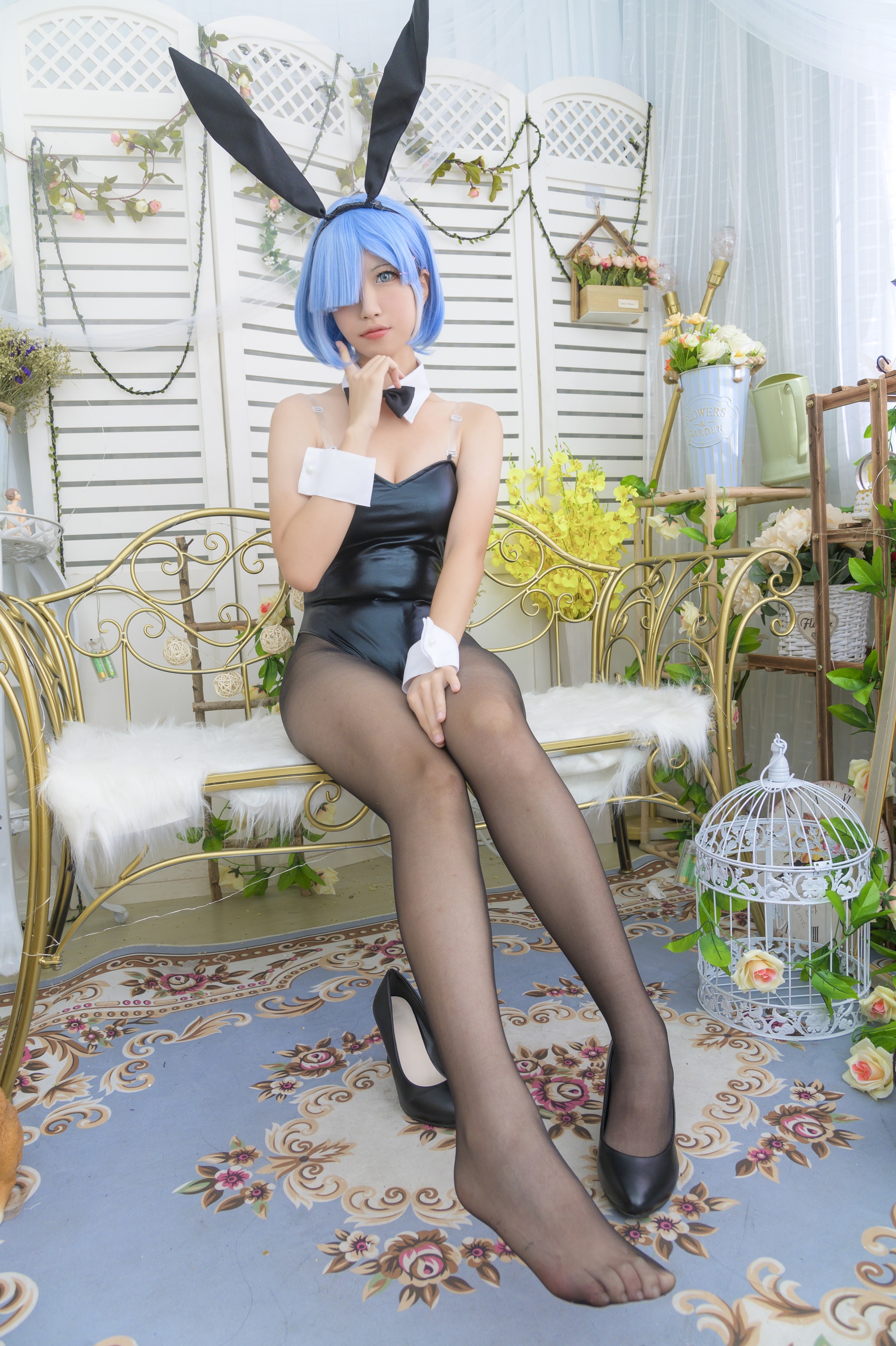 大米米球 - NO.002 蕾姆兔女郎 [32P1V]-XikXak